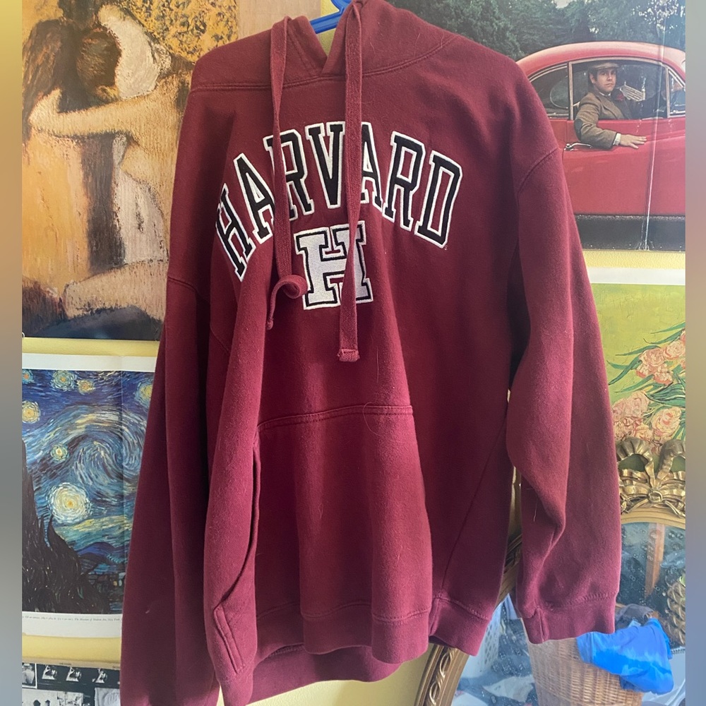 harvard hoodie